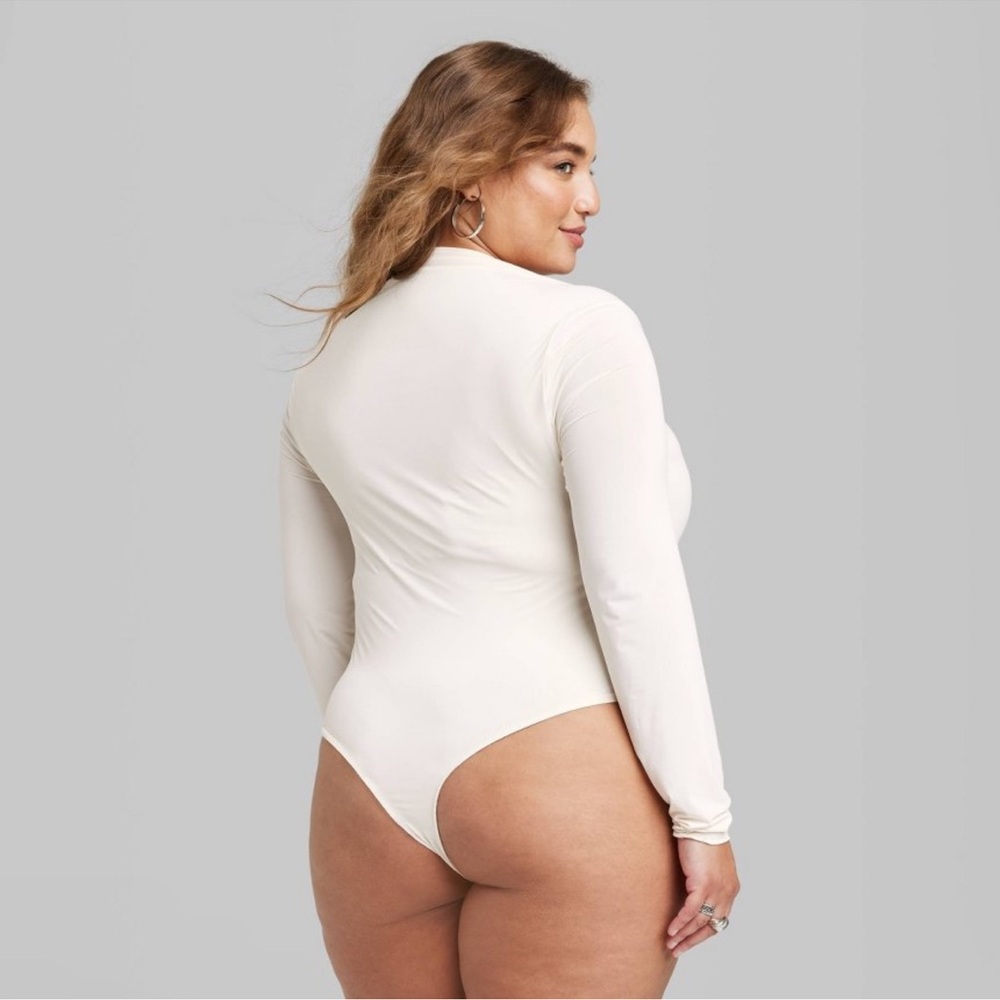 Wild Fable Square Neck Body Suit NWT - Picture 4 of 6